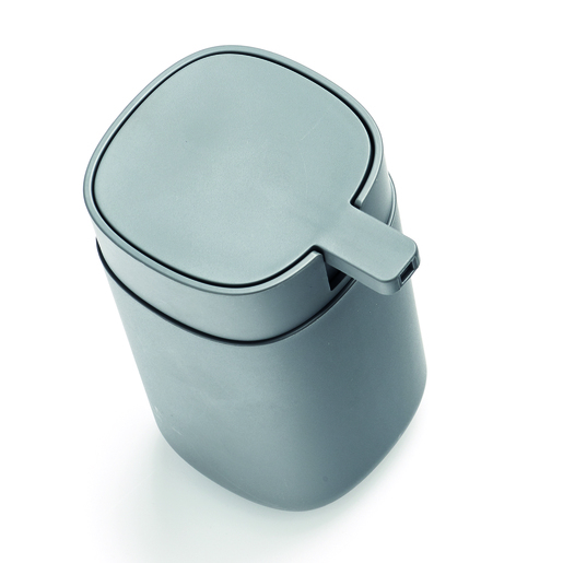 Zeller Dozator za sapun, plastični, antracit, 7,3 x 9,4 x 12,1 cm, 18846