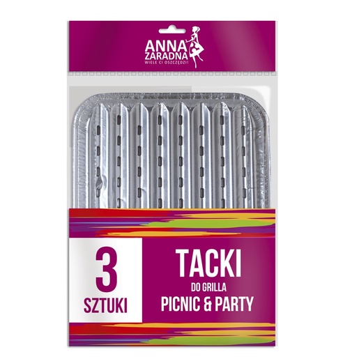 ANNA AZ BBQ grill aluminijski pladanj 3/1