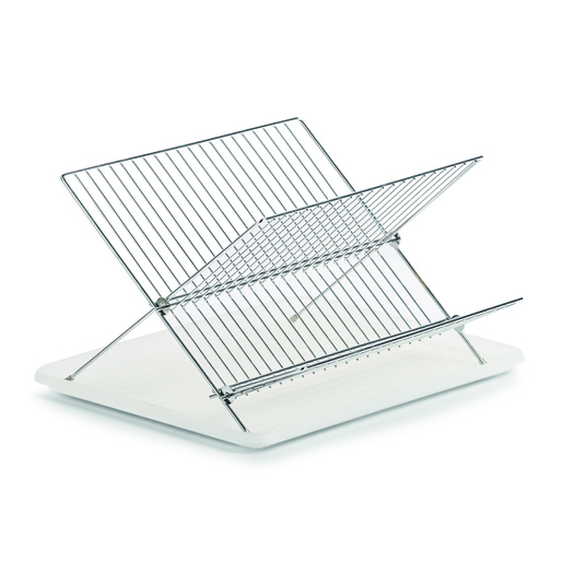 ZELLER Ocjeđivač posuđa, bijeli, 43x32x24 cm, metal/plastika, 27267