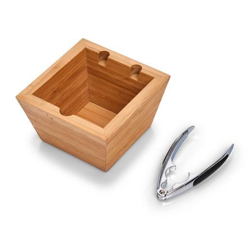 Zeller Drobilica za lješnjake set bambus/ metal chrome, 25363