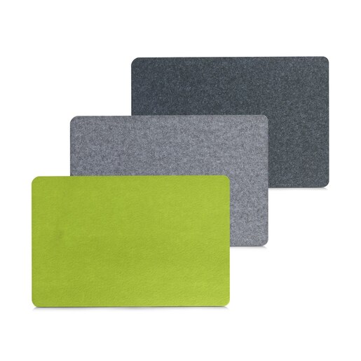 Zeller Podložak, filc, zeleni, 45 x30 cm, 26984