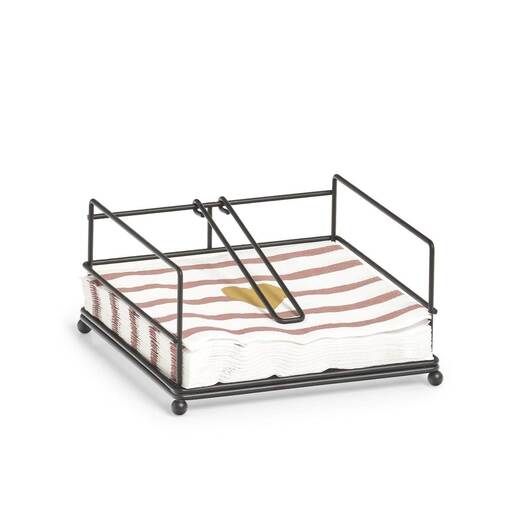 Zeller Držač za kuhinjsku rolu, metalni crni, 27422