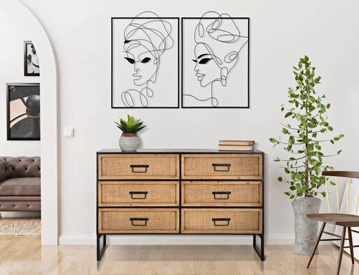 MAURO FERRETTI komoda Hanoi 120x40x80 cm