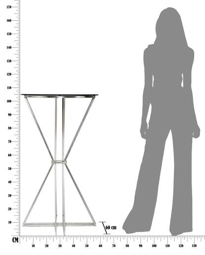 MAURO FERRETTI barski stol Oslo 60x105 cm