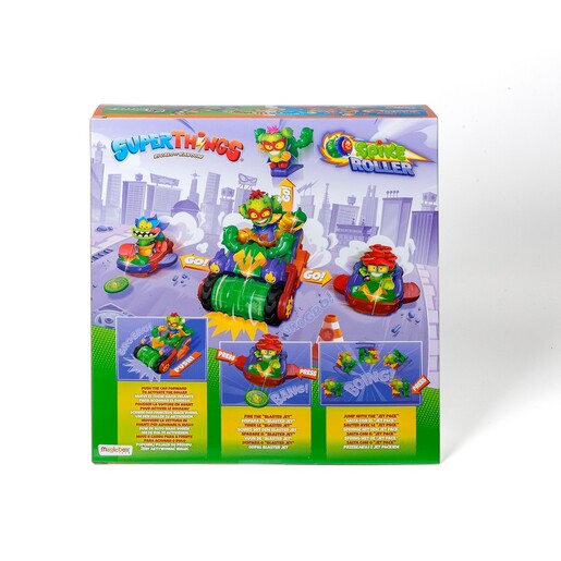 Superthings Vozilo S Figurama - Roller Cactus