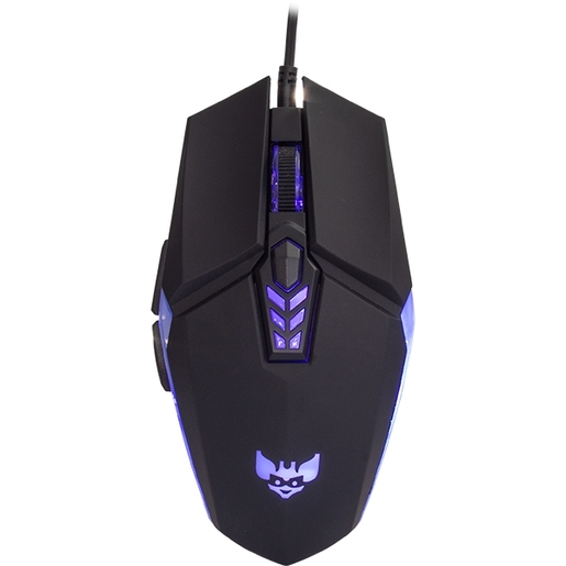 Bytezone BZ-X4EU gaming set, membranska gaming tipkovnica + žičani gaming miš + slušalice + podloga, crni