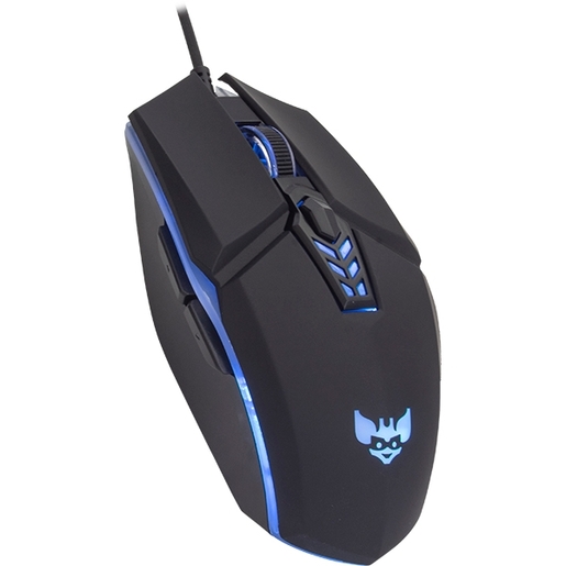 Bytezone BZ-X4EU gaming set, membranska gaming tipkovnica + žičani gaming miš + slušalice + podloga, crni