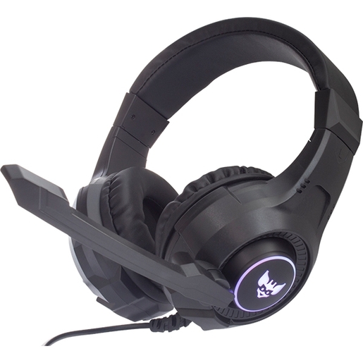 Bytezone BZ-X4EU gaming set, membranska gaming tipkovnica + žičani gaming miš + slušalice + podloga, crni