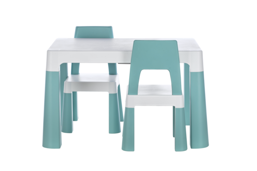 FreeOn stol i dvije stolice Neo, zelena