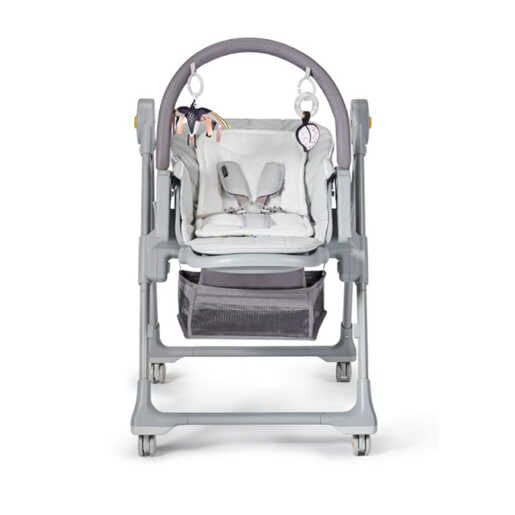 KINDERKRAFT STOLICA ZA HRANJENJE LASTREE GREY