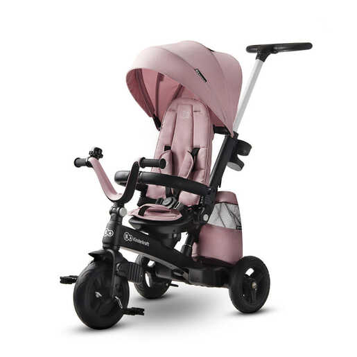 Kinderkraft tricikl EasyTwist, roza