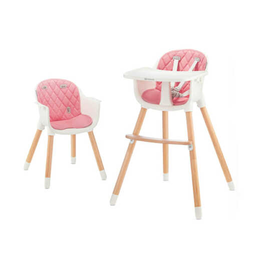 Kinderkraft hranilica Sienna, roza