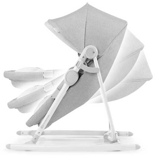 Kinderkraft njihaljka Unimo Nola 5u1, siva