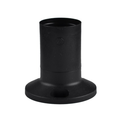 ALING CONEL grlo E27 zidno ravno, crno