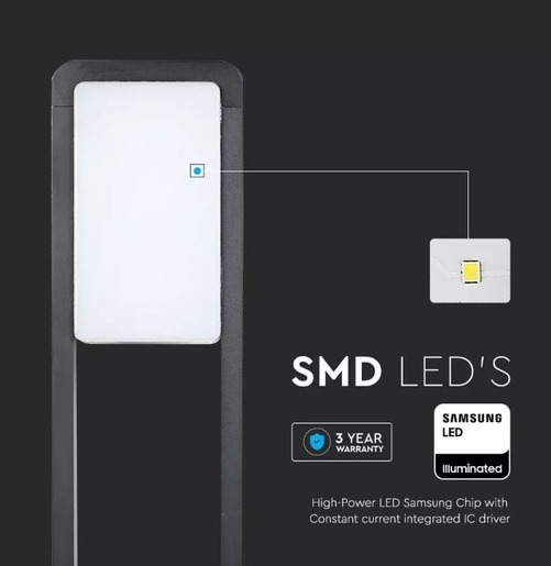 V-TAC Podna LED svjetiljka 10 W 4000K IP65 - Samsung čip