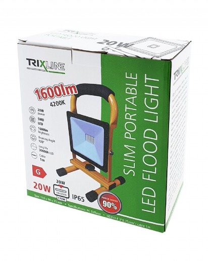 KSA ELEKTROPROFI Prijenosni radni LED reflektor s postoljem 20W 4200K IP65