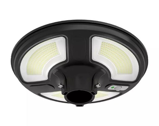 V-TAC LED solarna vrtna lampa - 10W 6500K sa senzorom i daljinskim upravljačem IP65