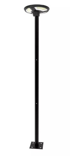 V-TAC LED solarna vrtna lampa - 10W 6500K sa senzorom i daljinskim upravljačem IP65