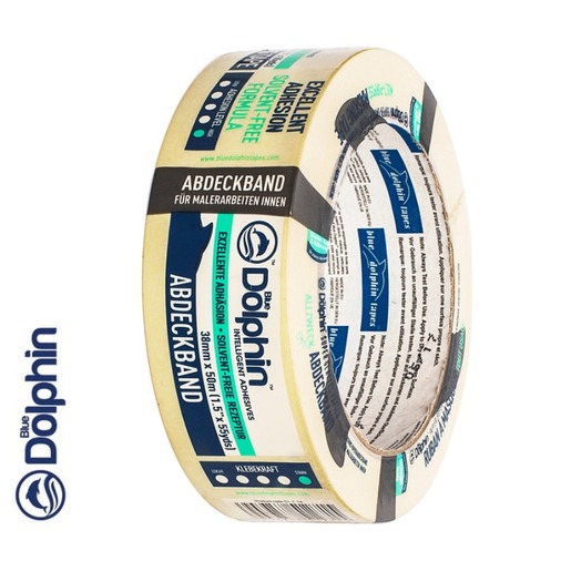 KSA ELEKTROPROFI profesionalna zaštitna krep traka, 50m x 38mm, žuta