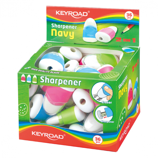 Šiljilo sa gumicom KEYROAD