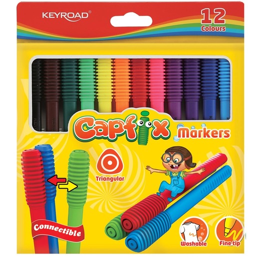 Flomasteri KEYROAD, 12 kom