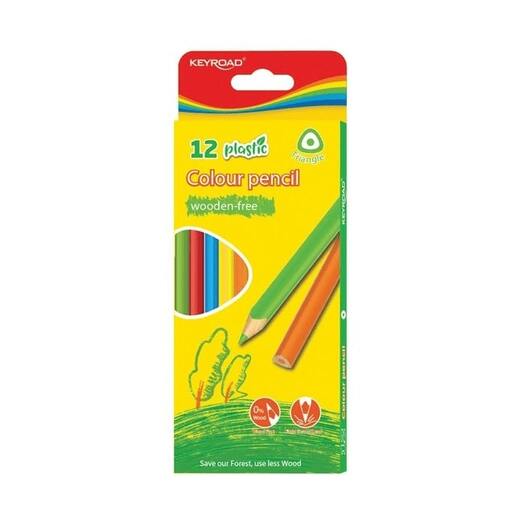 Drvene bojice KEYROAD, 12 kom