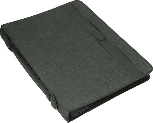 Mapa poslovna A4 VERTIGO siva s metalnim mehaniznom, 20-listni blok