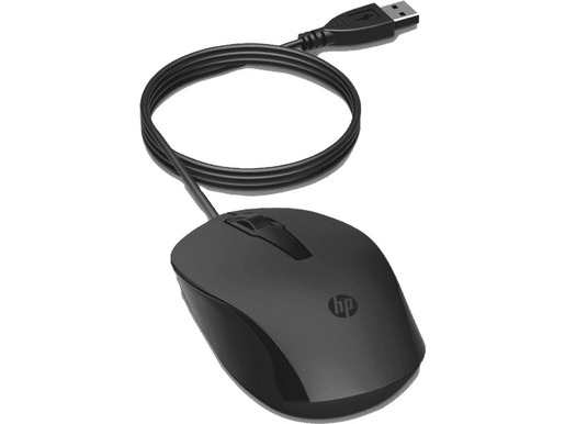 HP 150, žičani optički miš, USB, crni (240J6AA)