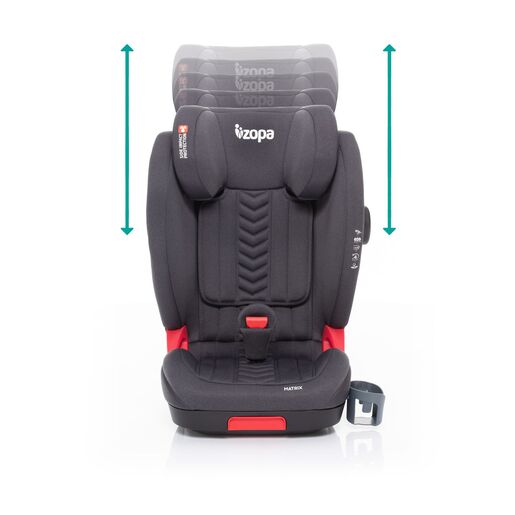 Zopa autosjedalica Matrix 15-36kg ISOFIX Black