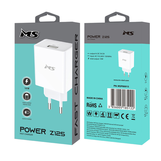 ZIDNI PUNJAČ MS POWER Z125