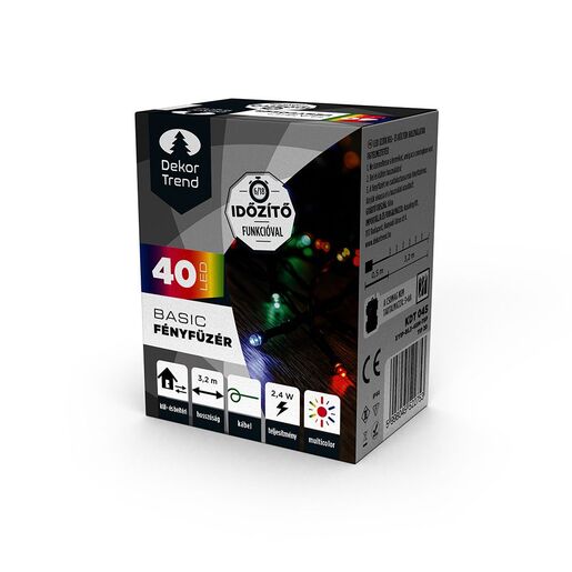 40 LED Vanjske lampice - RGB