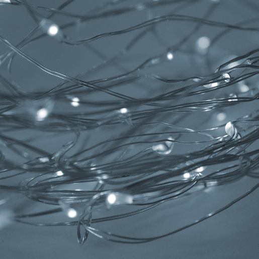 50 LED Vilinsko svjetlo - Hladna bijela boja