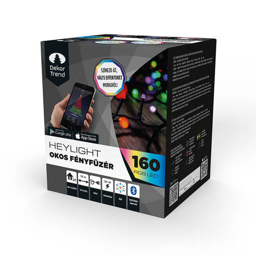 160 LED Bluetooth lampice - RGB