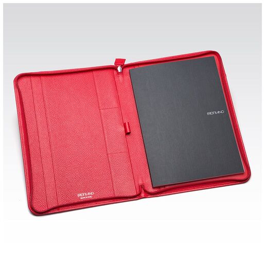 Navlaka Fabriano za A4 od eko kože crvena