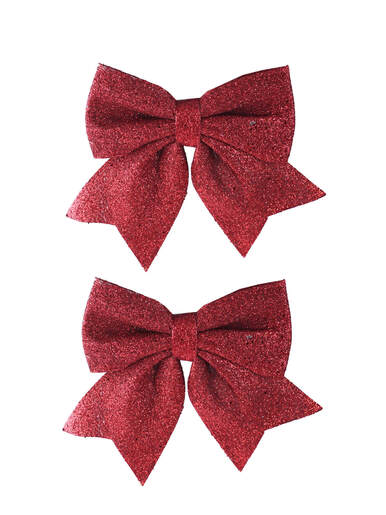 Mašne za bor, 12 x 12 cm, 2 komada, 92409