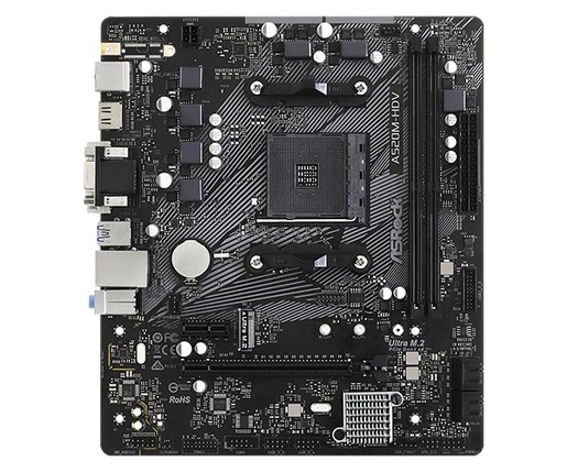 Matična ploča ASRock A520M-HDV, AMD A520, AM4, mATX