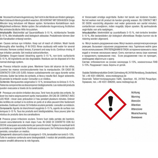 Miele sredstvo za čišćenje mliječnih vodova