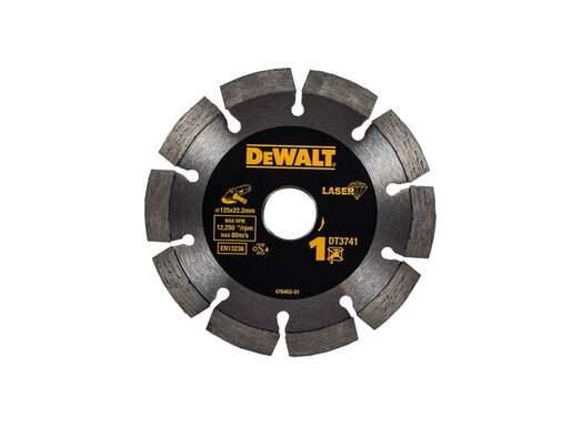 DEWALT diamantna laserska rezna ploča 125 mm - DT3741