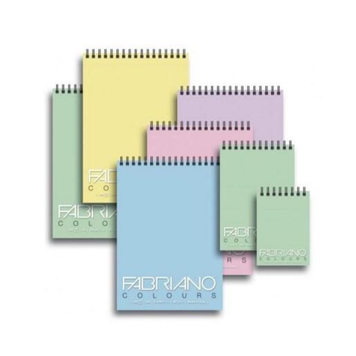 Blok Fabriano colours A4 80g, 100 listova, prazan rosa