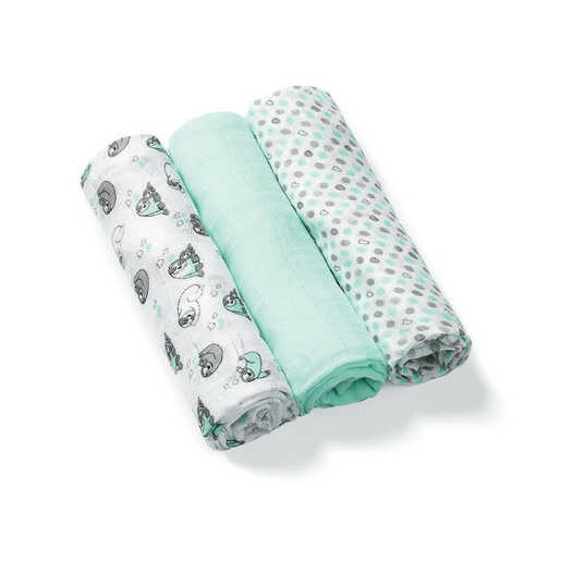 BabyOno Bambus tetra pelene mint