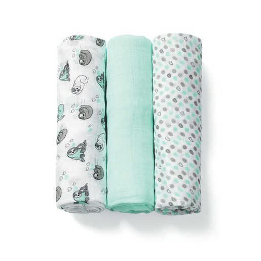 BabyOno Bambus tetra pelene mint