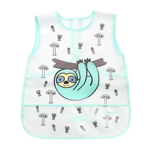 BabyOno Creative Baby Podbradak košuljica 36+ mjeseci Ljenjivac, mint