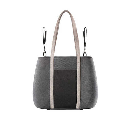 BabyOno Basic So Dynamic torba za mame, siva-crna