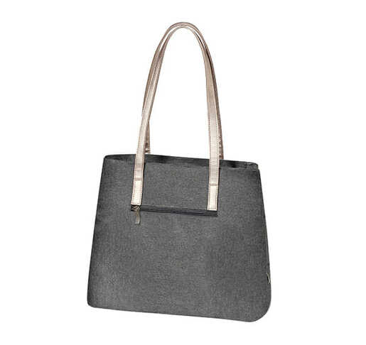 BabyOno Basic So Dynamic torba za mame, siva s uzorkom