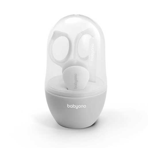 BabyOno Set za manikuru u kutijici, sivi