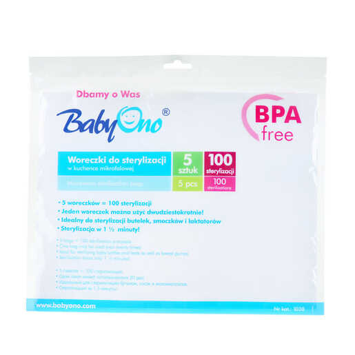 BabyOno Microwave sterilizacijske vrećice