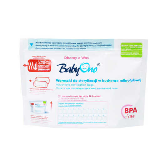 BabyOno Microwave sterilizacijske vrećice