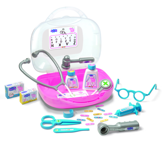 Smoby liječnički set u kovčegu Peppa pig