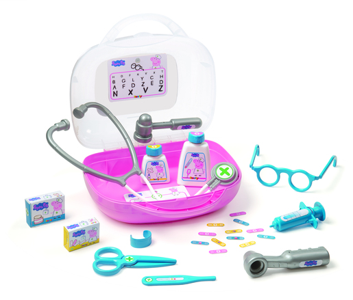Smoby liječnički set u kovčegu Peppa pig