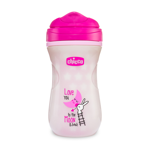 Chicco čašica shiny cup, 12+ mj. , roza